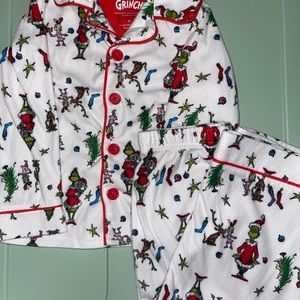 Grinch Kid Pj Set**